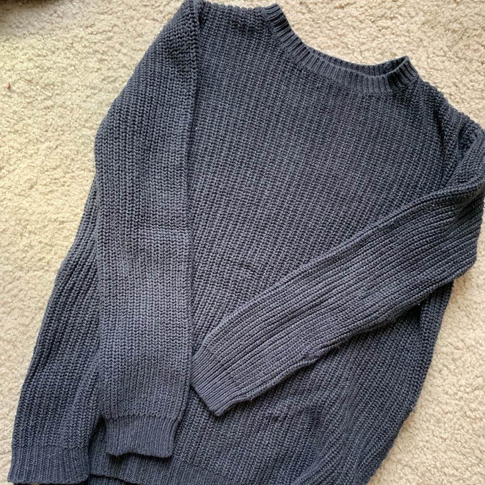 Grey warm sweater from F21